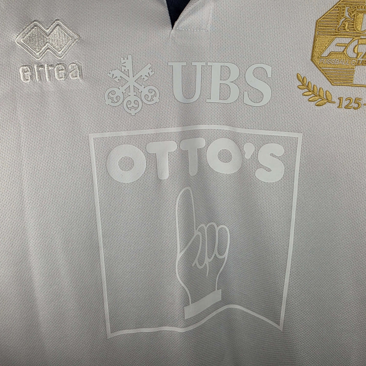 2026-27 FC Luzern Anniversary 125 Years Shirt Match Worn (22.08.26 against LS) (Lucas Silva) 