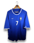 2000-02 Brazil Away Shirt Ronaldinho 