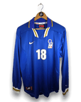 1996-97 Italy Home Shirt LS Baggio 