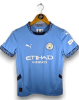2024-25 Manchester City Home Shirt - 9.5/10 - (11-12 Years)