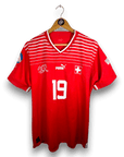2022-23 Switzerland Home Shirt Match Issue Males 