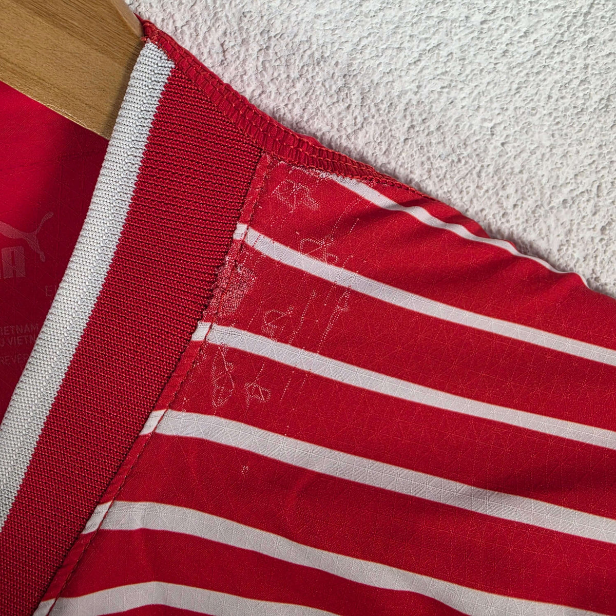 2022-23 Switzerland Home Shirt Match Issue Males 