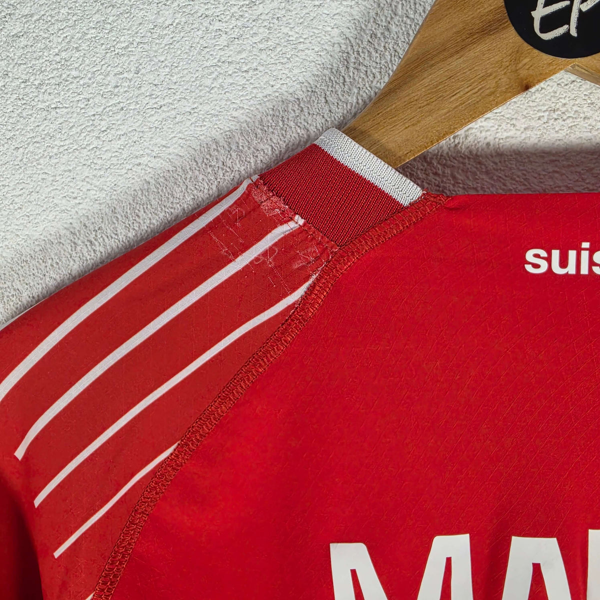 2022-23 Switzerland Home Shirt Match Issue Males 