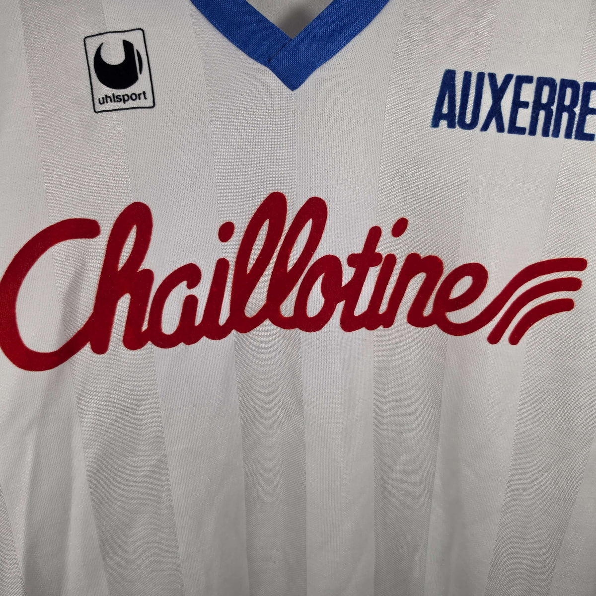 1986-87 Auxerre Home Shirt LS - 9/10 - (L)