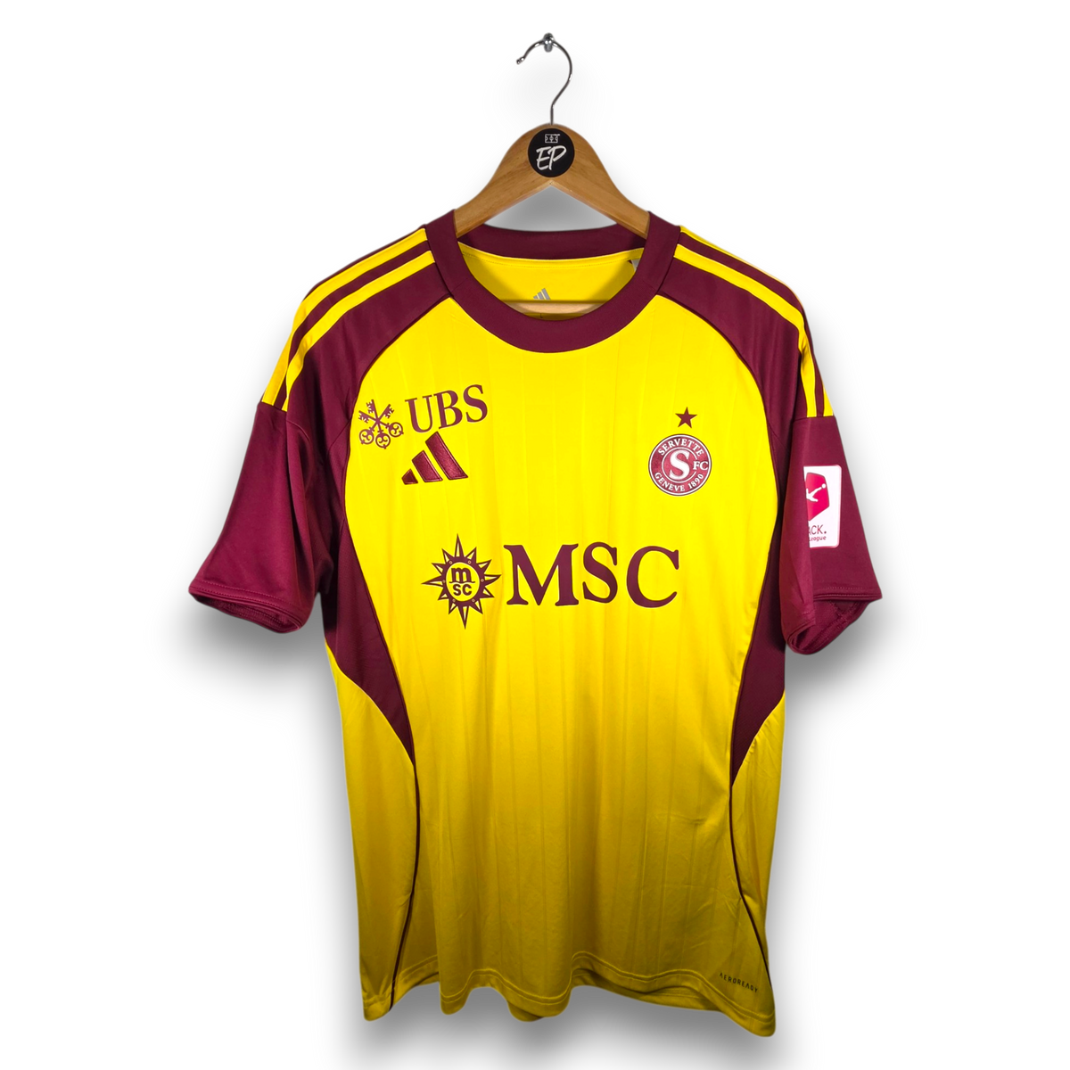 2025-26 Servette Third Shirt SIGNED Cognat 