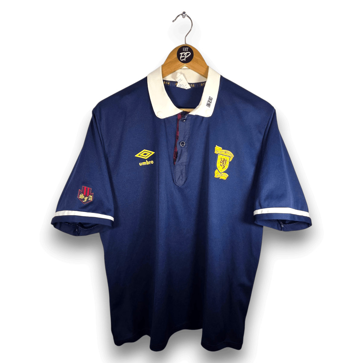 1988-91 Scotland Home Shirt - 9.5/10 - (L)