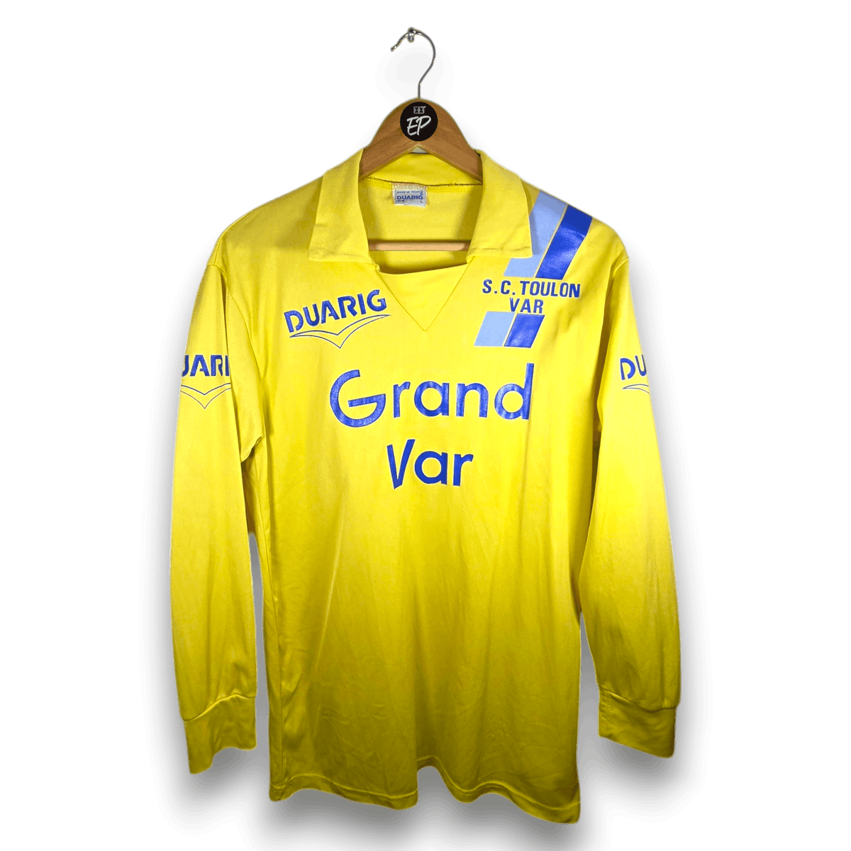 1988-89 SC Toulon Home Shirt LS - 9/10 - (L)