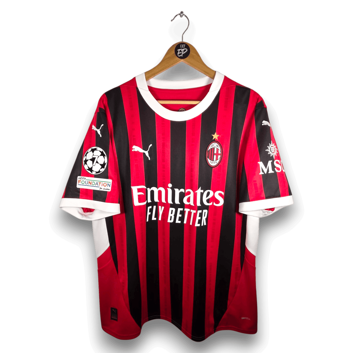 2024-25 AC Milan Home Shirt + Short Leao 