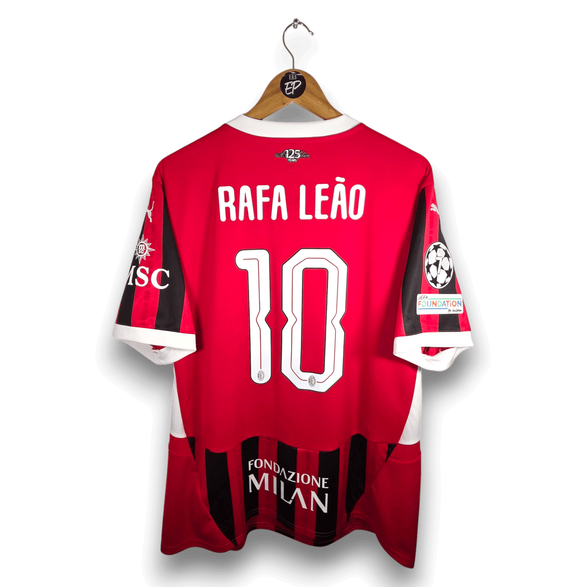2024-25 AC Milan Home Shirt + Short Leao 