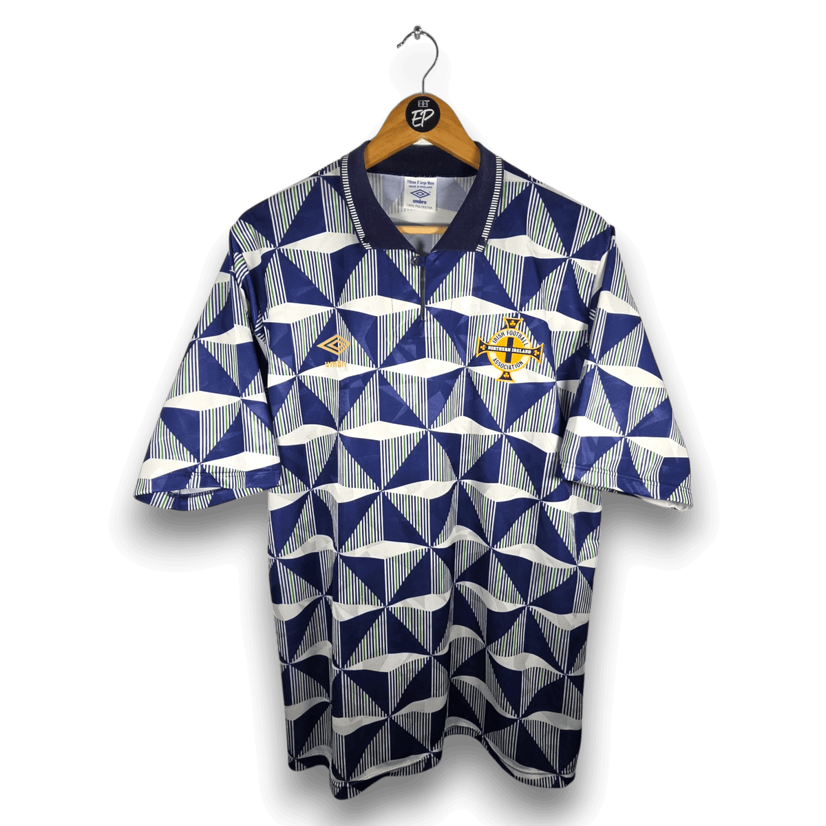 1990-92 Northern Ireland Away Shirt - 8.5/10 - (XL)