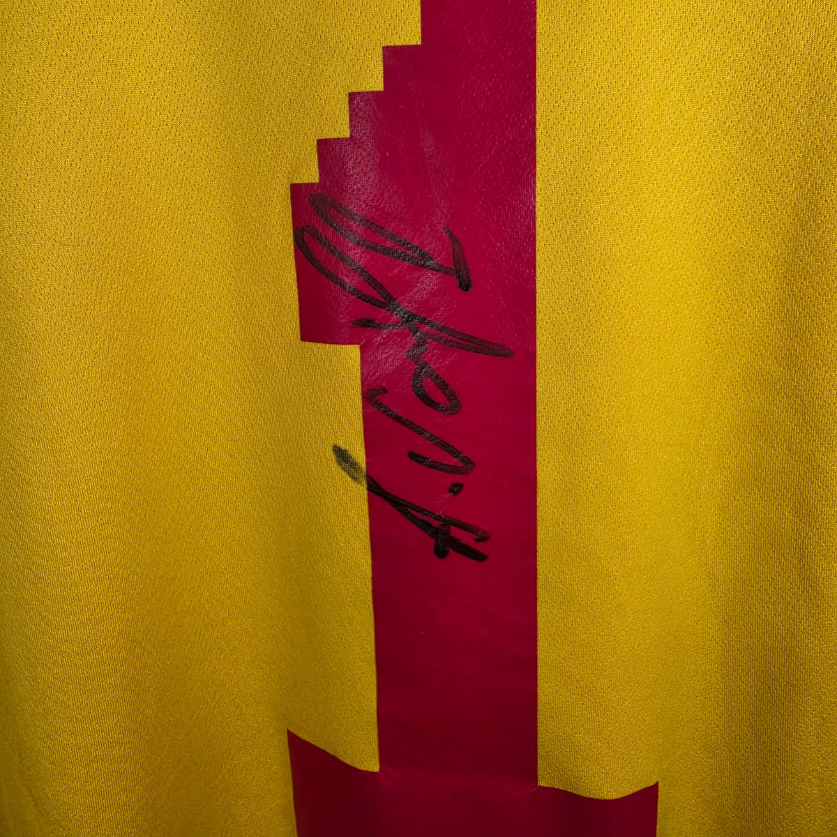 2012-13 FC Sion GK Shirt SIGNED Unwashed Vanins 