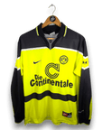 1997-98 Dortmund Home Shirt LS Chapuisat 