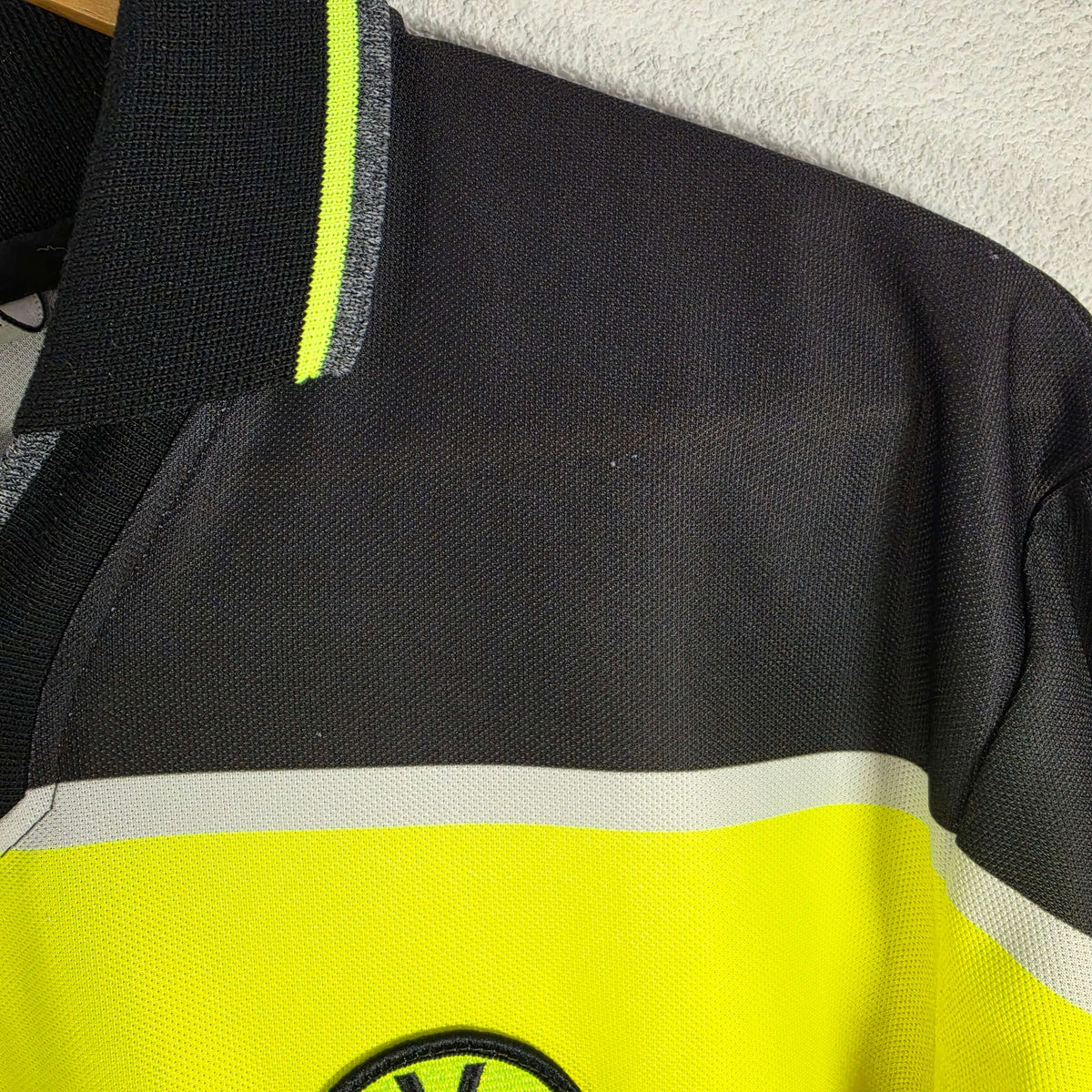 1997-98 Dortmund Home Shirt LS Chapuisat 