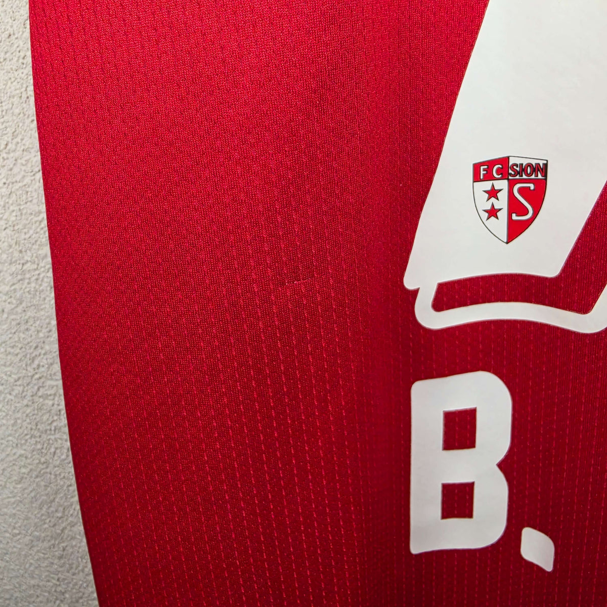 2025-26 FC Sion Away Shirt SIGNED Unwashed Kololli 