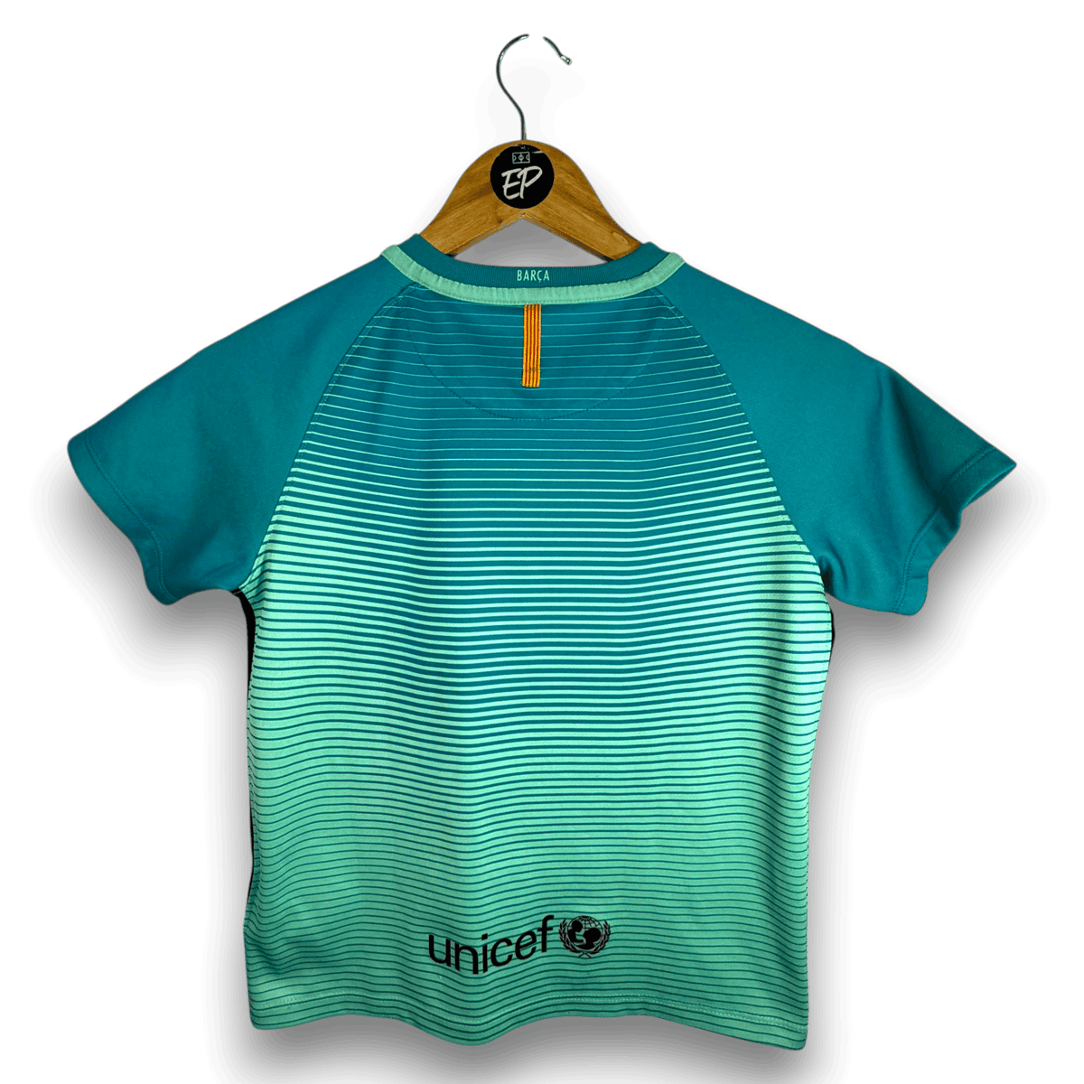 2016-17 FC Barcelona Third Shirt - 8.5/10 - (7-8 Years)