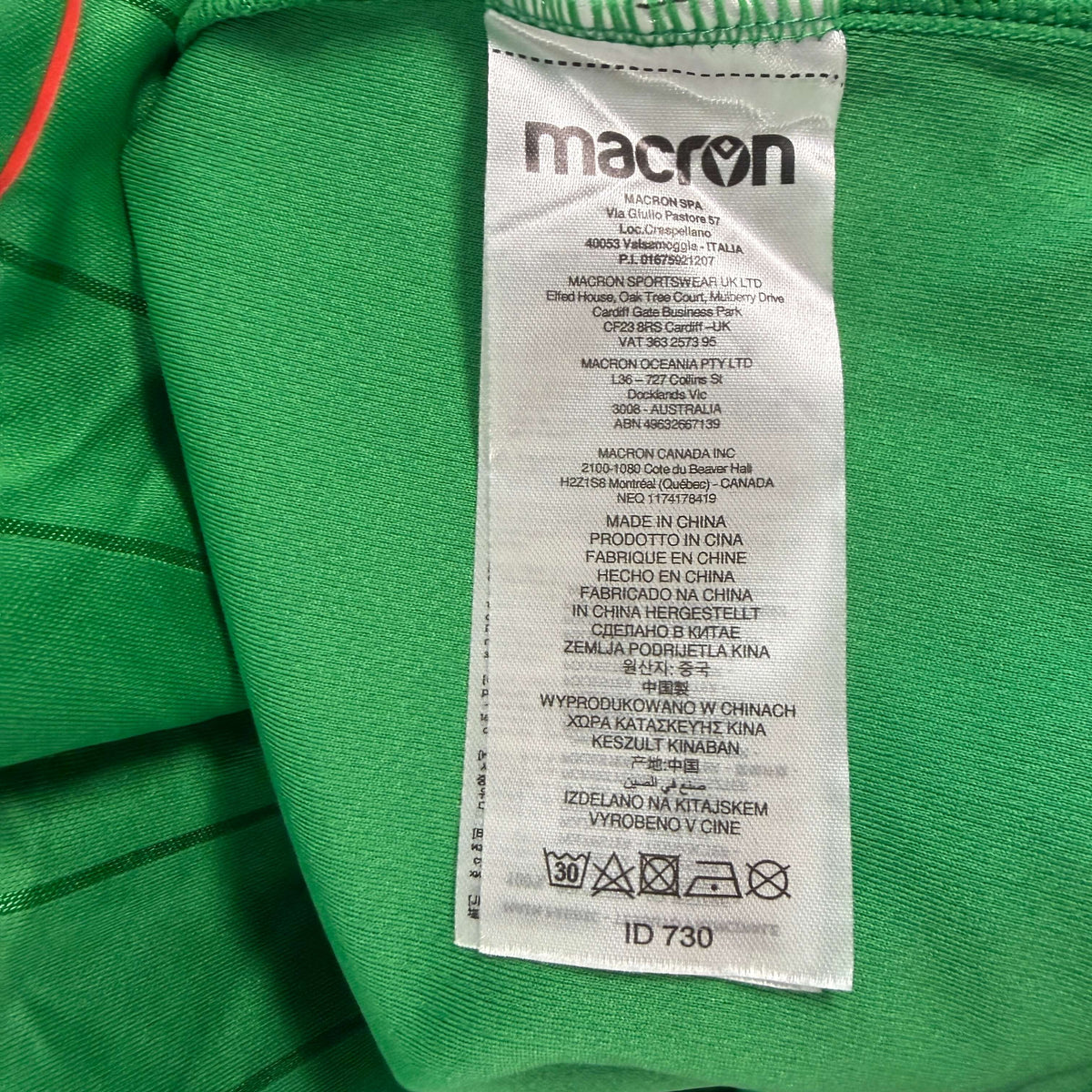 2024-25 Yverdon Sport Home Shirt Match Issue Tijani 