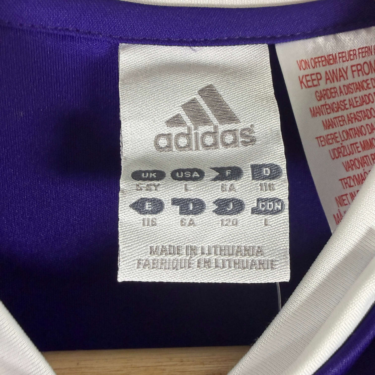2016-17 Anderlecht Home Shirt - 9.5/10 - (5-6 Years)