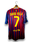 2011-12 FC Barcelona Home Shirt Villa 