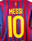 2011-12 FC Barcelona Home Shirt Messi 