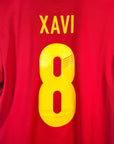 2013 Spain Home Shirt Xavi 