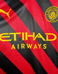 2022-23 Manchester City Away Shirt Haaland 