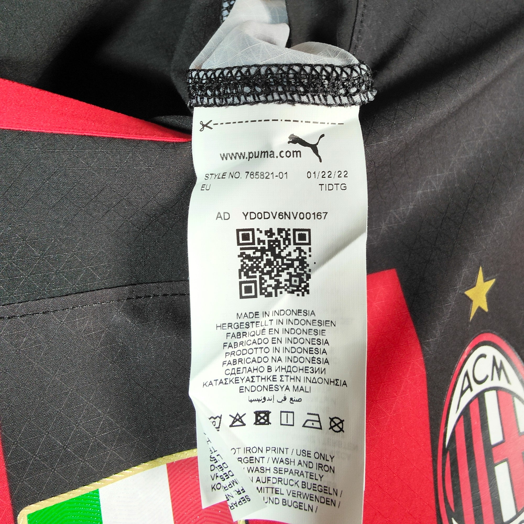 2022-23 AC Milan Player Version Home Shirt Leao 