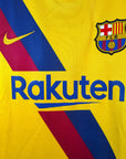 2019-20 FC Barcelona Away Shirt De Jong 