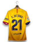 2019-20 FC Barcelona Away Shirt De Jong 