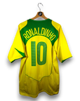 2004-06 Brazil Home Shirt Ronaldinho 