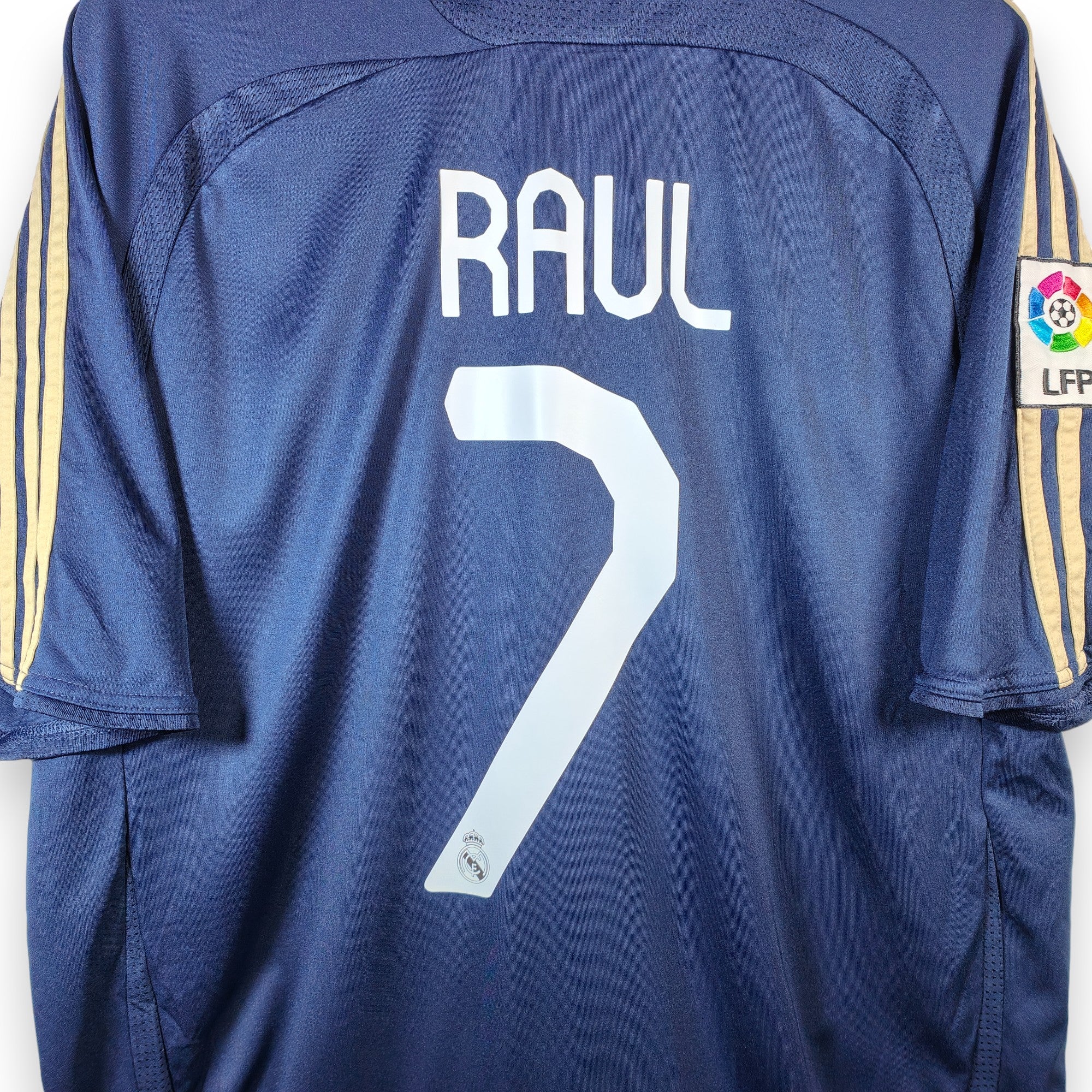 2007-08 Real Madrid Away Shirt Raul 