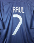 2007-08 Real Madrid Away Shirt Raul 