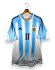 2004-05 Argentina Home Shirt Tevez 