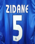 2004-05 Real Madrid Third Shirt Zidane 