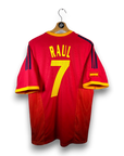 2002-04 Spain Home Shirt Raul 