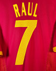 2002-04 Spain Home Shirt Raul 