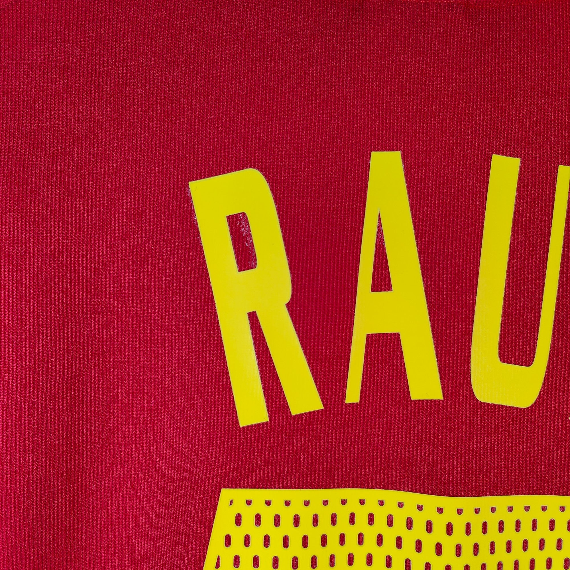 2002-04 Spain Home Shirt Raul 