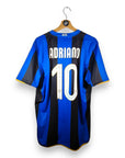 2008-09 Inter Milan Home Shirt Adriano 