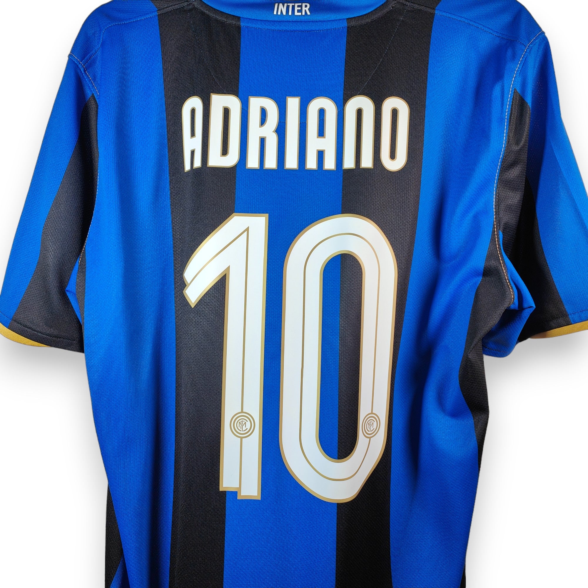 2008-09 Inter Milan Home Shirt Adriano 