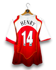 2004-05 Arsenal Home Shirt Henry 