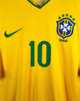 2008-10 Brazil Home Shirt Ronaldinho 