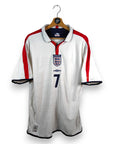 2003-05 England Home Shirt Beckham 