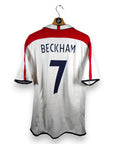 2003-05 England Home Shirt Beckham 