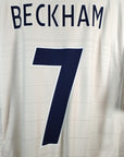 2003-05 England Home Shirt Beckham 