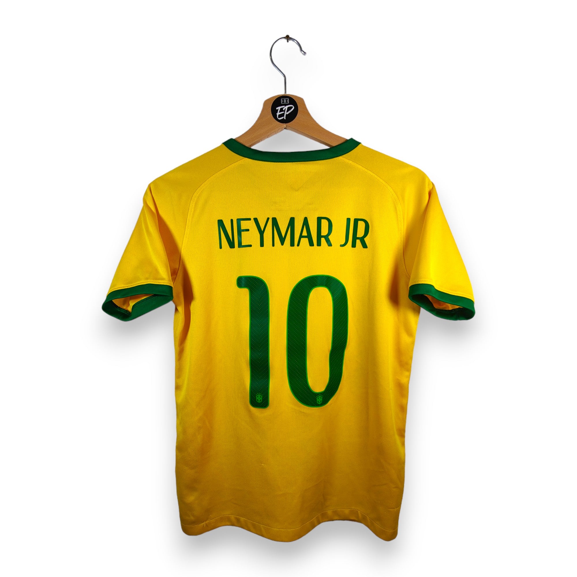 Brazil Home Shirt Neymar #10 (L Kids)