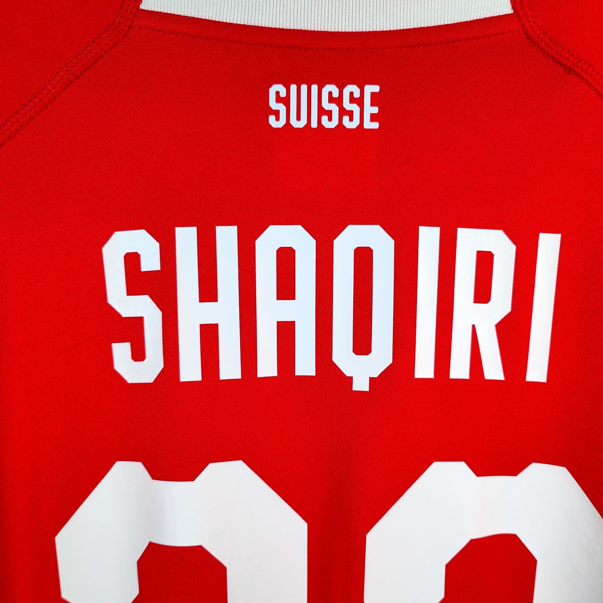 2018-20 Switzerland Home Shirt Shaqiri 