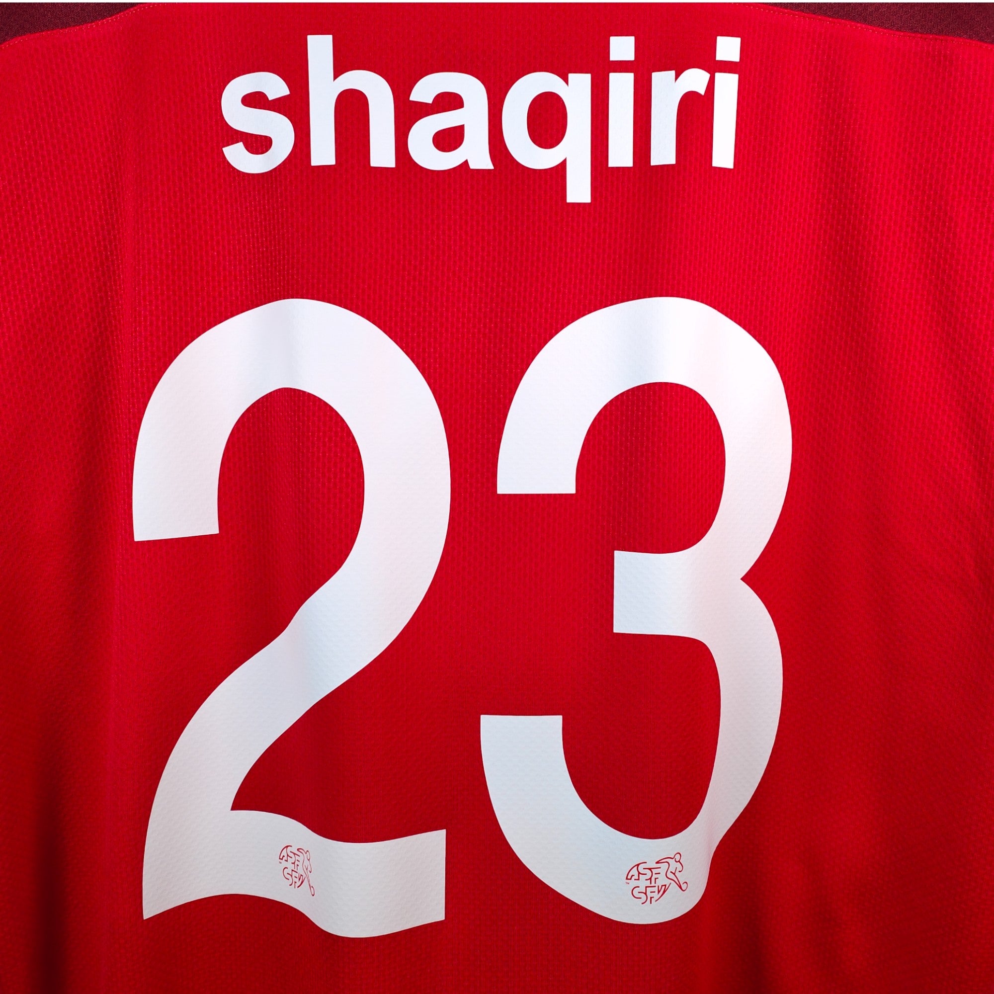 2020-21 Switzerland Home Shirt Shaqiri 