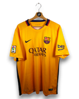 2015-16 FC Barcelona Away Shirt Messi 