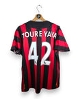 2011-12 Manchester City Away Shirt Toure Yaya 