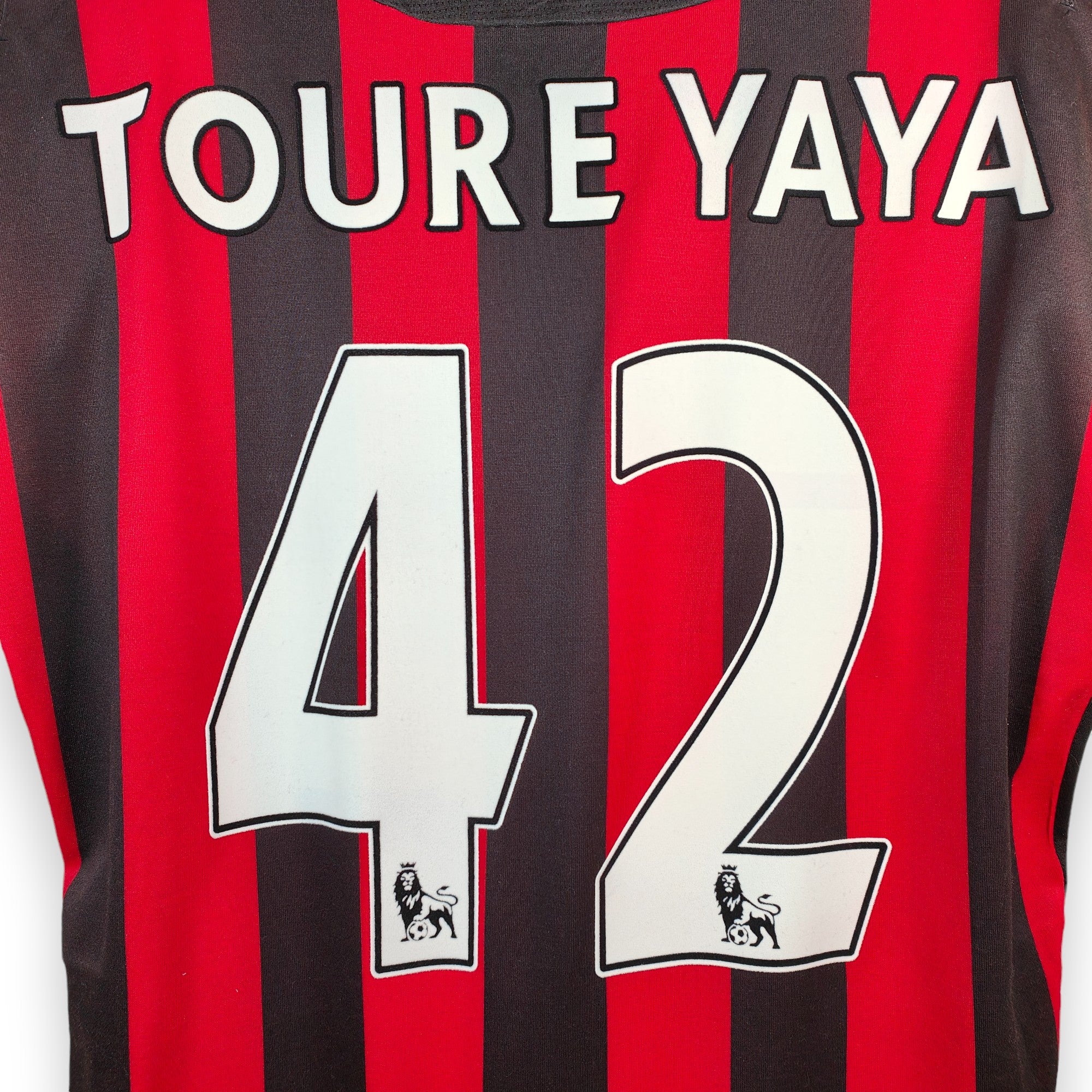 2011-12 Manchester City Away Shirt Toure Yaya 