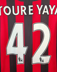 2011-12 Manchester City Away Shirt Toure Yaya 